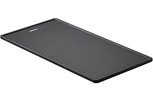 RÖSLE VIDERO, Hochwertige Grillplatte aus Gusseisen für Fleisch und kleine Grillstücke, Grillbranding, Platte beidseitig verwendbar, 45 x 24 cm, für alle VIDERO Modelle ab Modelljahr 2021