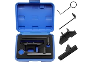 KAOLALI Kit Calage Distribution PSA 1.2 Puretech, Outil Professionnel avec Pige de Calage, Contrôle Courroie Compatibilité avec Peugeot Opel 1.2L Turbo Pour Berlingo, C1, C3 Aircross, C4 Cactus, C5 Aircross