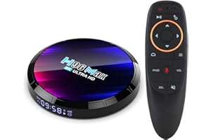 MJY Android 13.0 TV BOX H96MAX 4G 64G With Gyroscope Voice Remote Control,TV BOX RK3528 Quad-Core 64bit Cortex-A53 Chipset Builtin 2.4G/5G WIFI 6 And BT 5.0 Support 3D 8K 6K 4K TV BOX ANDROID