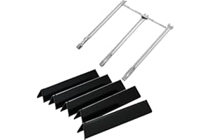 Oklagarden 7636 Flavorizer Bars for Weber Spirit II E-310 GS4 Grill Parts Weber Spirit 300 Series E310 E320 E330 Grill Replacement Parts Weber 69787 69797 Spirit 2 Grill Parts Burner Tube Kits 68950