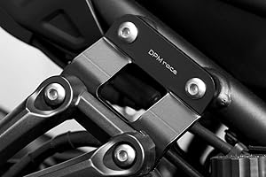 MT10 2015/20 - Kit Reposicionamiento Estriberas Pasajeros (R-0761B) - Reposapiés Pedales - Tornillería Incluido - Accesorios De Pretto Moto (DPM Race) - 100% Made in Italy