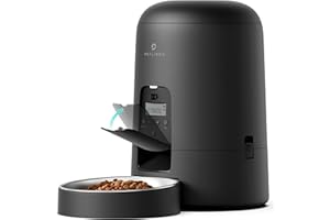 PETLIBRO Automatyczny karmnik dla kotów, dozownik karmy dla kotów o żywotności baterii 180 dni, timed karma dla kotów, programowalny 1-6 posiłków, automatyczny dozownik karmy dla psów, timer do suchej