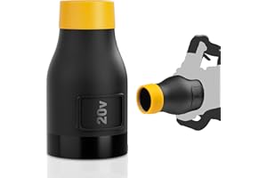 Dinftin Car Drying Nozzle for DeWalt 20V MAX XR Leaf Blowers(DCBL722B DCBL722P1), Car Dryer Air Blower Nozzle for DeWalt - 8" Short Nozzle (DCE100B DCBL720P1 Not Fit)