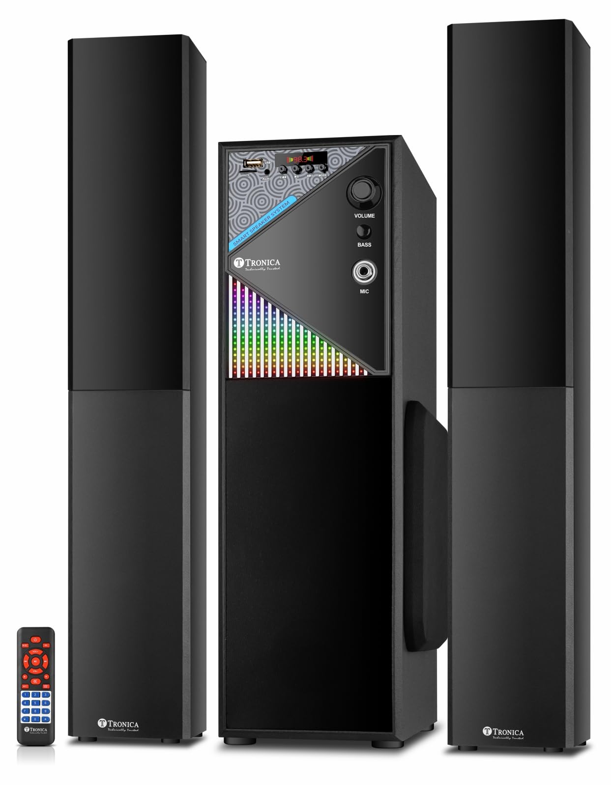 TRONICA TR-1502 Home Theater System Review: Deep Bass, 2.1 Channel, 70W Sound