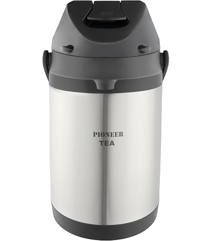 Pioneer Airpot 3.0L - Distributeur Eau Chaude Isotherme Inox - Garde 8h Au Chaud