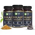 Pure Nutrition Shilajit Gold - 90 Veg Caps (30x2), With Kaunch Beej, Ashwagandha, Safed Musli, Gokhru & Shatavari For Energy, Strength, Stamina & Performance,Premium Ayurvedic Supplement For Men
