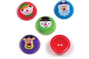 Baker Ross Puces sauteuses Amis festifs (Paquet de 12) - Loisirs créatifs de Noël pour Enfants