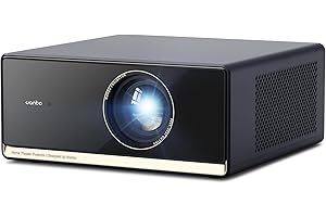 Google TV Videoprojecteur 4K 【Netflix Officiel/HDR10/1100 ANSI】 1080P Natif, WiFi Bluetooth, 12W Haut-Parleurs, Auto Focus/Keystone, WANBO X5 Pro Projecteur Video 4K Home Cinéma HDMI2.0