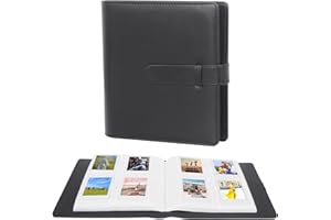 RUIBYTREE 256 Pockets Mini Photo Album for Polaroid Pictures,Suitable for Fujifilm Instax Mini 11 9 90 8+ 8 7S 50S 40 26 25 EVO LiPlay Instant Camera/Mini Link SP-1 Printer (Black)