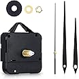 Amdonalo Clock Movements Kit, Clock Mechanism with Hands Clock Movement Parts Motor Replacement DIY Repair Parts, Shaft Length 13 mm, Thread 6 mm