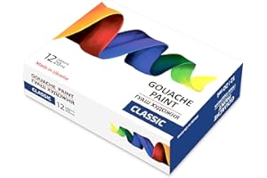 7 Artists Zestaw Gwaszów 12x20 ml | Malarstwo Guache | Gwasz | Gwasze | Zestaw Gauche | Tempera Gwasz | Tempera do Malowania | Kolory Tempery do Malowania | Tempera do Malowania