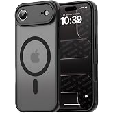 Minesk iPhone Air i&ccedil;in MagSafe ile Uyumlu MattCover Serisi Arkası Mat Polikarbonat Kenarları Silikon ve K&ouml;şeleri G&uuml;&ccedil;lendirilm