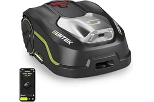 SUNTEK Mähroboter ohne begrenzungskabel AI Vision-Kamera, Rasenmäher Roboter, Max 600 m², Genaue Hindernisvermeidung, IPX5-Wasserschutz, APP Bedienbar