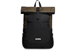 Invicta Zaino ACT FOLD - Ufficio, Lavoro, Viaggio & Tempo Libero - Maxi Capienza - Tasca Interna Porta PC - Tasca Porta Borraccia