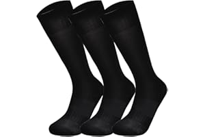 Marchare Boys Soccer Socks Toddler Football Socks Knee High Solid Sports Socks For Boys Girls