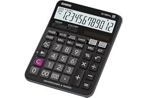 Casio DJ-120DPLUS-W-EP Plus Desktop Calculator with Check and Correct Function - Black