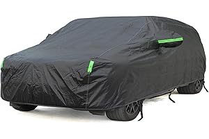 BEXITA Car Cover Waterproof Outdoor Car Covers for Automobiles All Weather Sun Ice Frost Snow Cover Winter Fit for Wagon; Size XL: Max510cm