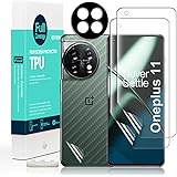 Ibywind Screen Protector For Oneplus 11 5G(6.7 Inches),with 2Pcs Flexible TPU Film,1Pc Camera Lens Protector,1Pc Backing Carb