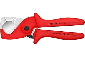 KNIPEX PlastiCut Pince coupante pour tubes flexibles et gaines de protection en plastique renforcé de fibres de verre 25 mm 90 20 185