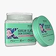 DR.RASHEL Korean Glass Skin Essence, Rice Water & Ceramide Face & Body Scrub, 380 ml
