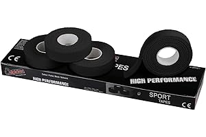 ‎ALPIDEX ALPIDEX 4 x taśma sportowa sztywna 4 sztuk kolory do wyboru 1,5 cm x 10 m Sport Tape taśma klej±ca zestaw rolek taśmy sportowej