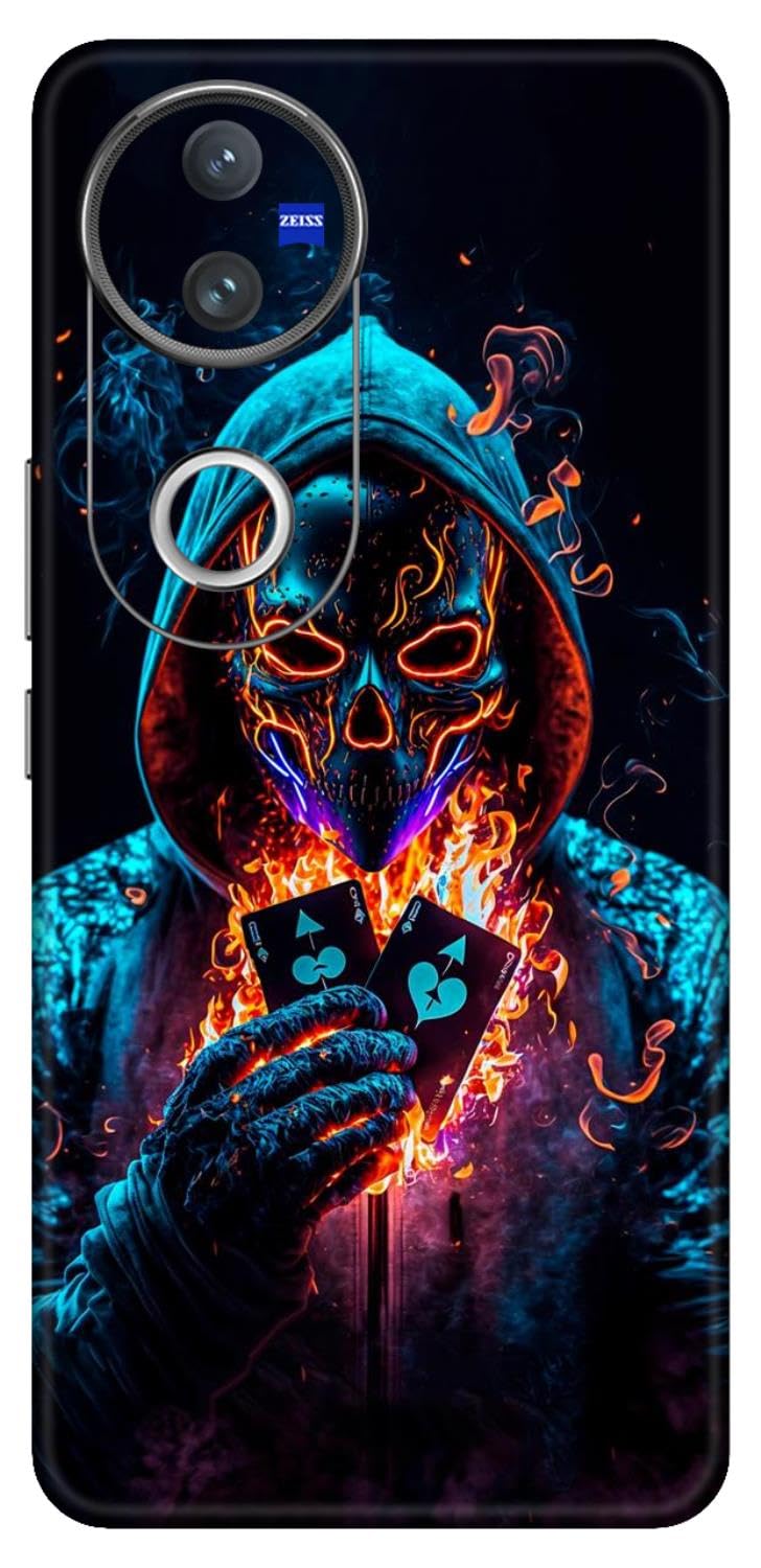 WRAP CRAFT Mobile Skins Compatible with VIVO V50 5G Skin Not Back Cover, Camera & Back Protector Mobile Skin Wrap; VIVO V50 5G-KE-23