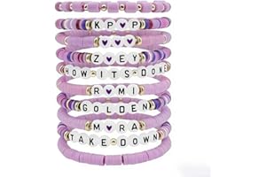 HOVCEH for Kpop Demon Merch Bracelets Inspired Bracelets, Friendship Bracelet Set, Stackable Stretch Bracelets for Fans Christmas Birthday Gifts, Concert Outfits Accessories