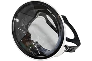 FILOEEX Scuba Diving Mask,Scuba Goggles for Adults,Single Lens Snorkel,Oval Dive Goggles,Wide Vision Diving Swimming Goggles,Tempered Glass,Anti Fog,Anti- Leak,Spearfishing Mask for Scuba Swimming Men Women