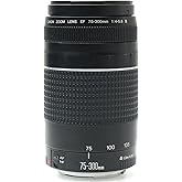 Canon EF 75-300mm f/4-5.6 III Telephoto Zoom Lens for Canon SLR Cameras Canon EOS 7D, 60D, EOS Rebel SL1, T1i, T2i, T3, T3i,