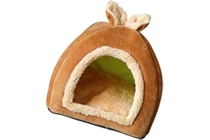 MagiDeal Lit Chaud et Lavable pour Petit Animal Domestique - Nid pour Écureuil, Hérisson - M