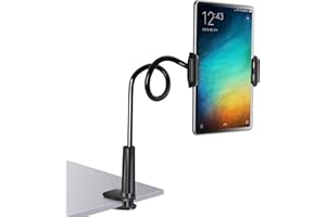 Yongheng Supporto per Cellulari e Tablet, Universale Collo Oca Supporto Cellulare Porta, per Huawei, Samsung, Tablet/iPad/iPhone/Nintendo Switch/Samsung Tab/Huawei Mediapad/Kindle e Altri Smartphone