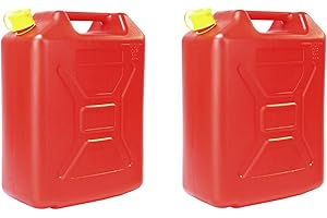 FEFE 20 Litre 5 Gallons Plastic Jerry Can Fuel Petrol Diesel Water Camping Outdoors Travelling With Lock Pin (2)