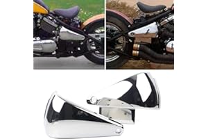 GZYF Batterien Seitendeckel Seitenabdeckung Chrom Für Vulcan VN400 VN800 Classic Drifter