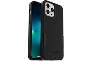 OtterBox Commuter Etui do iPhone 13 Pro Max/iPhone 12 Pro Max, Wstrząsoodporne, Potrójnie Przetestowane Według Standardów Wojskowych, Ochrona Antybakteryjna, Czarne, Bez Opakowania Detalicznego