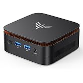NiPoGi Pinova P1 Mini PC AMD Ryzen 3250U W-11 Pro (Defeat 3200U/N100, up to 3.5GHz),8GB DDR4 256GB SSD Mini Ordenadore,4K@60H