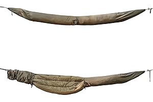 Onewind Pokrowiec na hamak 3,7 m, lekki i kompaktowy hamak kempingowy do przechowywania i pokrowiec 30 cm, duży, do hamaka, kombinacji podkołdry, topquilt, zielony OD