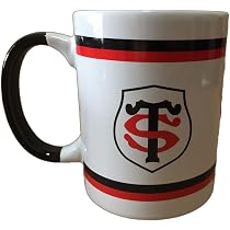 Licence Officielle Mug Officiel Stade Toulousain - Céramique - Collection Rugby Top 14 Doudoune Sans Manche Stade Toulousain