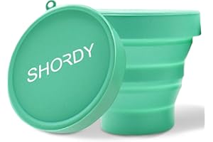 SHORDY Menstrual Case Holder for Sterilization, Collapsible Silicone Container - Boil, Sterilize & Store Your Period Cups, Microwave-Friendly & Foldable, Sustainable & Compact, Ideal for Travel