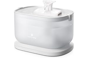 PETLIBRO Fontaine à Eau pour Chat avec Pompe sans Fil, 2,5L Dockstream, Facile à Nettoyer, Deux Modes de Débit d'Eau, 23dB Ultra Silencieuse, sans BPA, Distributeur