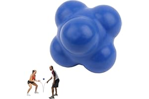 PHYSIOWORX 10cm Speed Reaction Ball - Perfect Agility Training Equipment for Improved Hand-Eye Coordination, Reflexes & Reactions