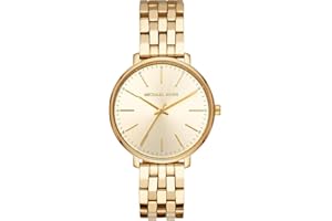 Michael Kors Donna Orologio Pyper, movimento al quarzo a tre lancette con cinturino in acciaio inox o in lega