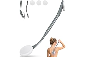 BTIDEAS Lotion Applicator for Back, 52CM Back Cream Applicator, Cream Applicator for Back, Easy Reach and Washable, Back Moisturiser Applicator
