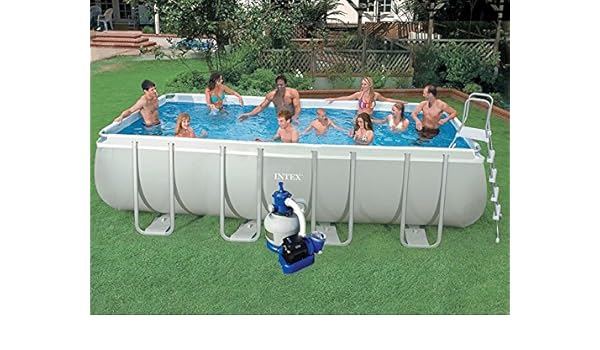 piscine intex ultra silver 4.57x2.74x1.22m filtre