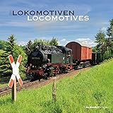 Image de Lokomotiven 2016 - Locomotives - Broschürenkalender (30 x 60 geöffnet) - Technikkalender - Fahrzeu