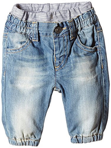 United Colors of Benetton Baby-Boys Light Wash Denim Jeans, Blue, 9 to 12 months (Manufacturer Size: 74 cms)
