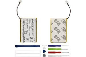 Duotipa 820 mAh nytt ersättningsbatteri 361-00056-08 kompatibel med Garmin Camper 780, Camper 770 LMT-D, Drive 61 LMT-S, Dash
