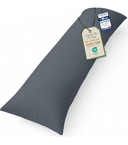 sleepling 190112 cuscino ad acqua ortopedico 50 x 70 cm, 100% cotone, Made in EU, lavabile fino a 40 gradi, bianco