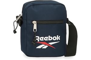 Reebok Boston Sac à bandoulière Bleu 17x21x7 cms Polyester