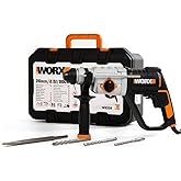 WORX WX339 800Watt 2.5J Professional SDS-Plus Crusher/Piercing + 4 Bits