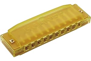 Hohner Happy Color Harp do - Armónica Diatónica (10 orificios rojo